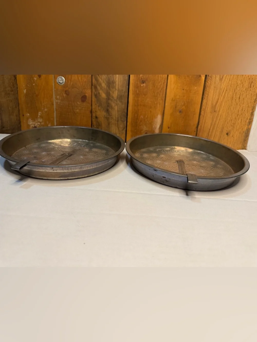Vintage Ovenex Pie Plate Starburst Pattern